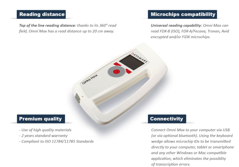 OMNI MAX | Datamars Pet ID