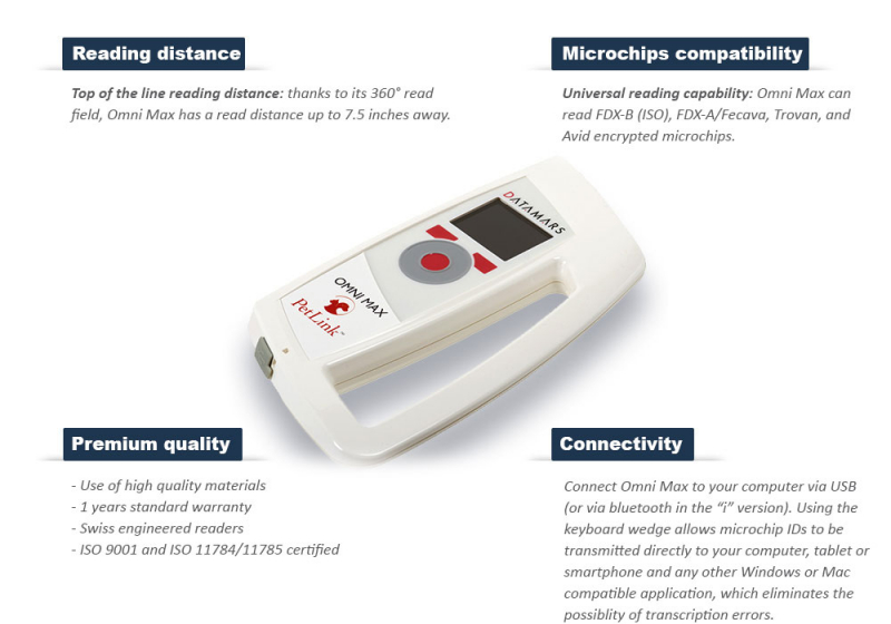 OMNI MAX | Datamars Pet ID